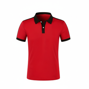 Camisetas de Golf de malla de algodón piqué informales lisas de alta calidad al por mayor camisetas polo sencillas con logotipo personalizado para hombre - Product Image 1