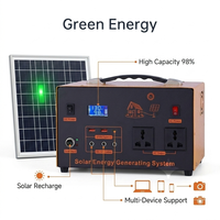 Station d'alimentation portable Rapid-Charge pour quai de chargement 500W 360Wh, batterie industrielle avec ports USB-A, Type-C, DC et prise universelle UK