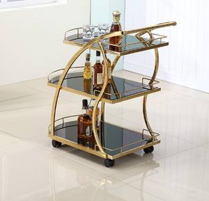 รถเข็นเครื่องดื่มแอลกอฮอล์ระดับไฮเอนด์แบบปรับแต่งได้ - Product Image 2