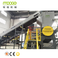 Ligne de lavage professionnelle pour le recyclage des palettes, bouteilles, seaux et flocons en plastique dur (PP, PE, HDPE) et des matériaux durs (PP, PE)