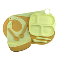 Ensemble de repas pour enfants de 0 à 3 ans, marque Thistle, style mignon, haute qualité, sans BPA, écologique, compatible lave-vaisselle
