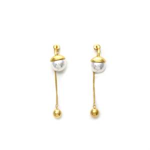 Boucles d'oreilles pendantes tendance E295-190-017G - Product Image 1