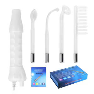 Varita de Terapia Facial Galvánica de Alta Frecuencia con Luz de Sonda Naranja/Morada/Azul y 110-220V para el Cuidado de la Piel - Product Image 6