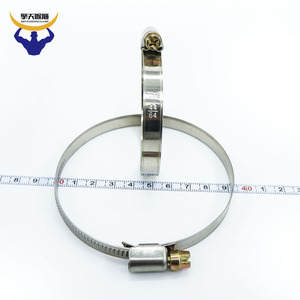 Tipo alemán 76mm tornillo de <span class=keywords><strong>acero</strong></span> <span class=keywords><strong>inoxidable</strong></span> pesado del <span class=keywords><strong>tubo</strong></span> telescópico de Primavera de la abrazadera de la manguera - Product Image 5