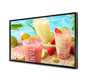 43-inch trong nhà Wifi <span class=keywords><strong>LED</strong></span> quảng cáo hiển thị treo tường Áp phích kỹ thuật số với 12V SDK Chức năng 1 năm bảo hành video <span class=keywords><strong>Panel</strong></span> tường - Product Image 1