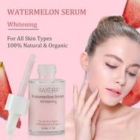 Sérum de lait pour le visage melon d'eau aux fruits de marque privée Sérum de lait pour le visage melon d'eau Sérum de soin de la peau anti-âge végétalien Essence blanchissante
