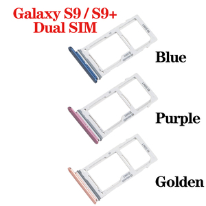 Remplacement de support de cadre de fente de plateau de <span class=keywords><strong>carte</strong></span> SIM simple double pour <span class=keywords><strong>Samsung</strong></span> Galaxy S9 S9 Plus S9P expédition rapide en gros - Product Image 6