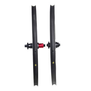 Ruedas de 4 radios de carbono <span class=keywords><strong>para</strong></span> bicicletas de montaña, bujes escotados <span class=keywords><strong>para</strong></span> bicicletas de montaña de 650B/27,5 pulgadas, calcomanía personalizada disponible - Product Image 5