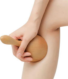 नए आगमन चिकित्सा मालिश शरीर मूर्तिकला उपकरण हैंडहेलेल्ड लकड़ी स्वेटर कप लकड़ी के मालिश - Product Image 4