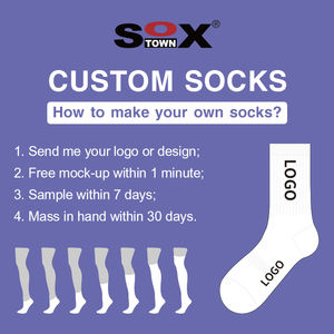 Calcetines Deportivos para Hombre y Mujer, con Logotipo Personalizado, Acolchados, para Correr, Tobilleros, para Mujer, Deportivos, Transpirables - Product Image 3