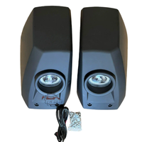 Pare-chocs avant à LED avec feux de brouillard pour FJ Cruiser 2007-2020 Pare-chocs avant modifié Feux de circulation diurne