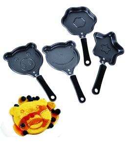 Poêle à crêpes antiadhésive <span class=keywords><strong>pour</strong></span> enfants, avec moules mignons en forme d'animaux, de cœurs et d'étoiles, mini-poêle à frire <span class=keywords><strong>pour</strong></span> crêpes, poêle antiadhésive <span class=keywords><strong>pour</strong></span> œufs et omelettes PDQ - Product Image 3