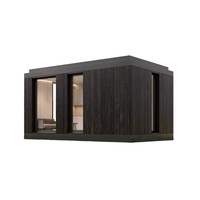 Maison conteneur moderne pliable et extensible en acier léger préfabriquée modulaire pour villa, hôpital et usage commercial