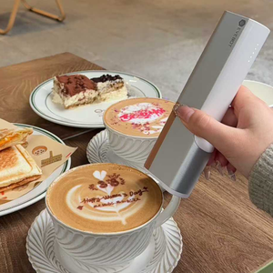 เครื่องพิมพ์อาหารแบบพกพา EVEBOT เครื่องพิมพ์อิงค์เจ็ทสำหรับร้านกาแฟ เครื่องพิมพ์สำหรับงานจัดเลี้ยงในโรงแรม ปากกาพิมพ์อาหาร เครื่องพิมพ์อิงค์เจ็ทสำหรับอาหาร - Product Image 6