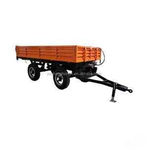 <span class=keywords><strong>Remorque</strong></span> <span class=keywords><strong>agricole</strong></span> à 4 roues et double <span class=keywords><strong>essieu</strong></span> de 5 tonnes, remorques d'<span class=keywords><strong>occasion</strong></span> <span class=keywords><strong>pour</strong></span> tracteurs agricoles - Product Image 1