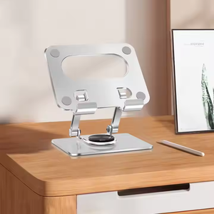 Great Roc Support de tablette réglable en aluminium à meilleur prix avec base rotative à 360 pour <span class=keywords><strong>ipad</strong></span> de moins de 12 pouces Support de montage sur table - Product Image 5