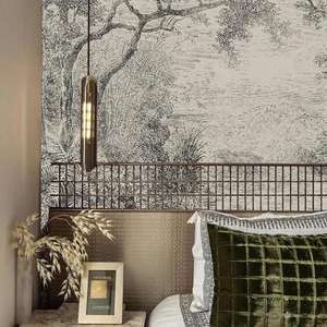 Декоративная настенная бумага с тропическим цветком - Product Image 4