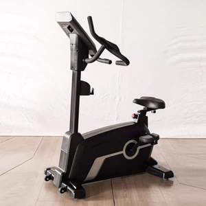 Vertical Fitness <b>Bike</b> Upright Exercise <b>Bike</b> Magnetic Resistance Digital Display Steel Frame Home Use Adjustable Seat - Product Image 5