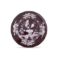 Assiettes de présentation de luxe en porcelaine fine à motif floral, style rétro, pour dîners de mariage, usage domestique, direct usine