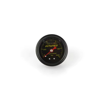 Kit de Riel de Inyección de Aluminio de Alto Flujo Serie K Riel de Combustible de Alto Rendimiento para Honda K20 K24 RSX Civic SI Integra EP3 con Manómetro Nuevo Negro