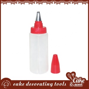 Bán Hot Nhựa Giáng Sinh Bánh Bếp Baking Mẹo Piping Trang Trí Hình Dạng Dài Icing Tráng Miệng Bóp Chai - Product Image 4