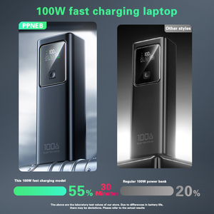 Banque d'alimentation portable pour ordinateur portable Banques d'alimentation pour ordinateur portable sans fil 20000mAh Charge rapide 100W Powerbank - Product Image 2
