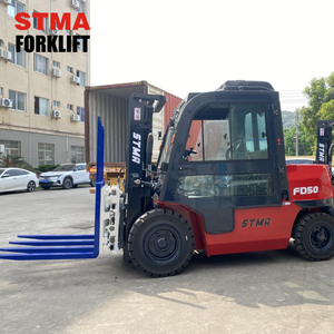 Manipulador de palés simple/doble Premium STMA, función de fijación de montacargas con certificación CE, entrega rápida - Product Image 3