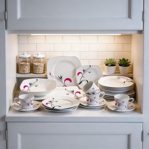 ชุดอาหารค่ำพอร์ซเลน HARVIT ลดราคาพิเศษ 47 ชิ้น ชุดเซรามิคทรงตัว <span class=keywords><strong>S</strong></span> สำหรับงานเลี้ยง - Product Image 3