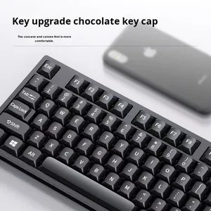 KT41-4B Tùy Chỉnh Máy Tính Để Bàn Máy Tính Xách Tay Máy Tính PC Tốt Nhất OEM USB Văn Phòng Bàn Phím Có Dây Bàn Phím Chơi Game - Product Image 4