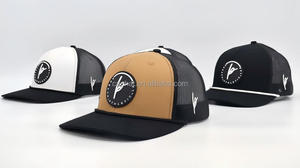 Casquettes de camionneur Richardson 112 en maille avec logo personnalisé OEM/ODM 2026, broderie 6 panneaux et patch en caoutchouc PVC - Product Image 3
