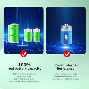 80C High Discharge UAV <strong>Lipo</strong> <strong>Battery</strong> 22.2V <strong>5000mAh</strong> for FPV Racing Cinematography Heavy Lift Drones - Product Image 4