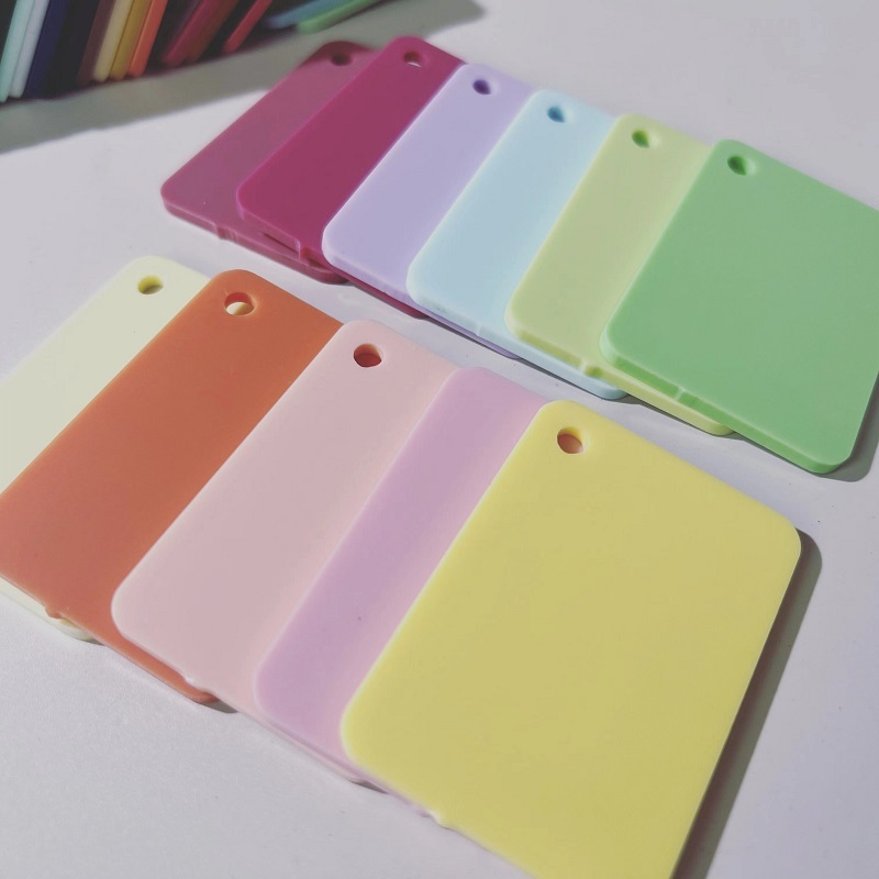Chinaplas Pastel Pink Frosted Acrylic Sheet