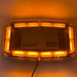 12V Amber LED Emergency Warning Light Bar Surface Mount Strobe Light for Trucks Utility Vehicles - Product Image 5