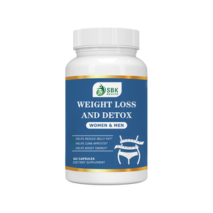 Capsules de perte de poids et de détox à marque privée avec extrait de Gynostemma pour équilibrer le métabolisme corporel et réduire la graisse abdominale pour une silhouette parfaite - Product Image 1