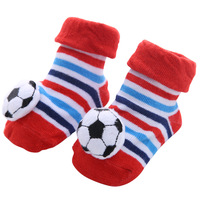 Chaussettes antidérapantes pour bébé en dessin animé, chaussettes de printemps pour bébé, chaussettes pour enfants en trois dimensions, en stock