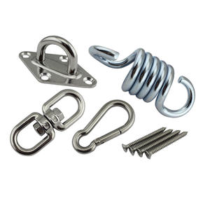 Zhibo Metal Stainless Steel Hanging Chair Accessories Outdoor Hardware for <b>Hammocks</b> Sandbag Hanging System - Product Image 1