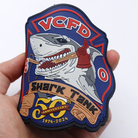 Patch Caoutchouc Personnalisé Badge Logo PVC Emblème Silicone 3D Décoration Chapeau Étiquette Vêtement Dos Adhésif Joint de Casquette Étiquette Brodée
