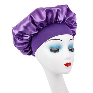 Gorro versátil de alta elasticidad para proteger el cabello, gorro posparto, turbante, gorro de ducha, gorro de satén para lactancia y para dormir para mujer - Product Image 5