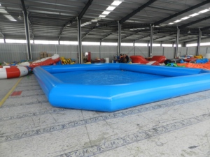 <span class=keywords><strong>Piscine</strong></span> gonflable en bâche PVC bleue personnalisée pour enfants, usage commercial, rectangulaire, marque <span class=keywords><strong>HTH</strong></span>, épaisseur 1 mm, garantie 1 an - Product Image 3