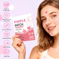Patchs Étoiles Anti-Boutons de Haute Qualité, Vente en Gros Usine, Prise en Charge OEM Personnalisée, Patchs d'Élimination des Points Noirs et Imperfections