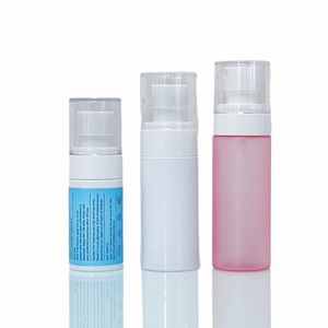 Factory Instock 3.3oz 4oz 5oz 100ml 120ml 150ml <b>clear</b> Frosted Empty Bottle Plastic PET Bottles Toner Bottle with White Screw Cap - Product Image 6