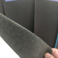 Tissu en maille respirante en polyester laminé avec mousse éponge pour doublure intérieure de chaussures - Vente en gros usine