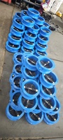 Válvula de Retención de Placa Doble Tipo Wafer para Agua e Hidráulica, Puerto de 4 Pulgadas, Baja Temperatura, Juniu DH77X