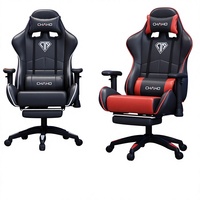 Chaise de jeu de style moderne 2026 pour la compétition, la course, le bureau, le café internet, chaise de jeu ergonomique pivotante
