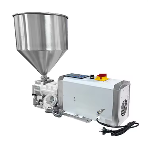 เครื่องบรรจุแบบกึ่งอัตโนมัติชนิดปั๊มโรตารี่ Yunqingtech สำหรับของเหลวความหนืดสูง เช่น แชมพู ซอสปลา มายองเนส พร้อมระบบทำความร้อนและผสมกลีเซอรีน - Product Image 3