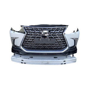 Original d'occasion pour Lexus <span class=keywords><strong>LX</strong></span> 570 Pare-chocs avant avec phare de voiture de qualité Pièces détachées de voiture Accessoires - Product Image 4