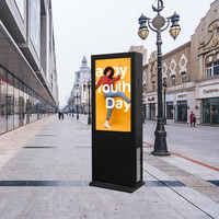 Réverbère écran led écran de visualisation led pubs rue led publicité de rue écran