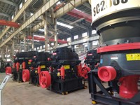 Concasseur à cône hydraulique Alibaba Express pour le concassage de roches dures, concasseur à cône à tête courte HXJQ pour la vente
