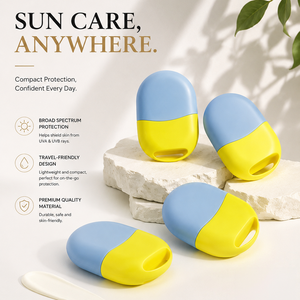 Flacon de crème solaire avec cordon, portable, 30 ml, 50 ml, flacon en plastique à presser pour les voyages en plein air et les sports - Product Image 3