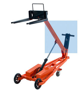 Chariot élévateur à flèche pliable motorisé hydraulique pour le chargement et le déchargement, capacité de 280 kg, faible coût d'entretien - Product Image 5